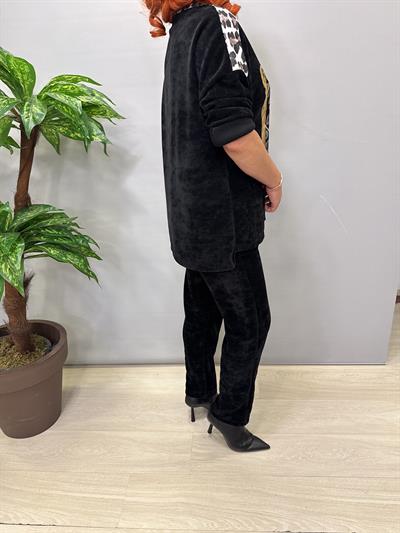 4574 Şönil Kadife Takım 