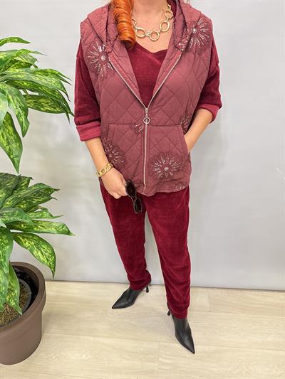 5285 Italyan Payet Detay Yelek 