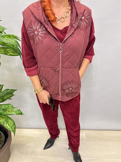 5285 Italyan Payet Detay Yelek 