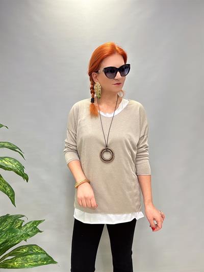 5454 KOLYE HEDİYELİ SİMLİ TRİKO TAŞ