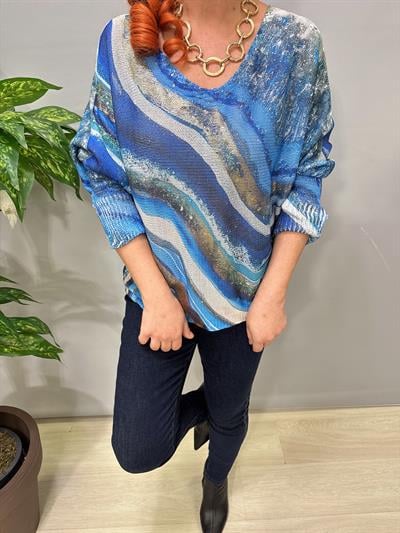 5570 Italyan Merserize Bluz