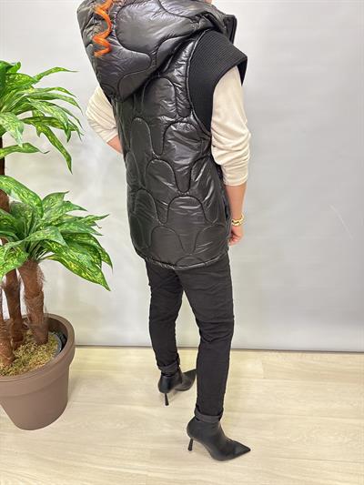 6345 Şişme Yelek Siyah