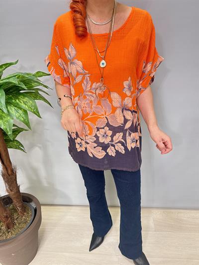 6528 Italyan Pamuklu Bluz 