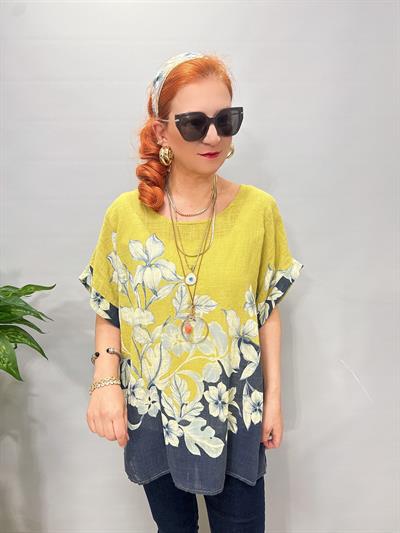 6528 Italyan Pamuklu Bluz 