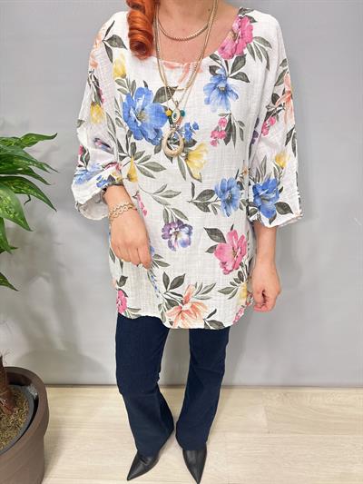 6528 Italyan Pamuklu Bluz 