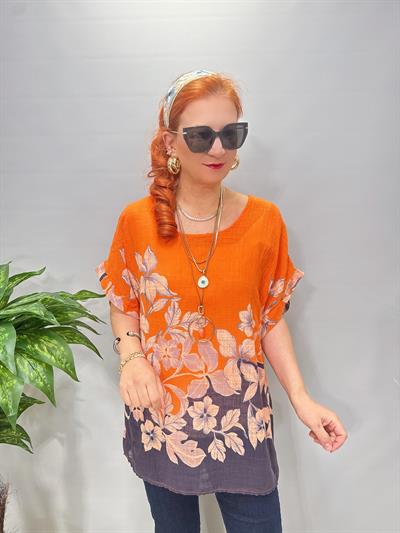 6528 Italyan Pamuklu Bluz 