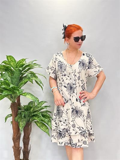 6614 Italyan Elbise Taş