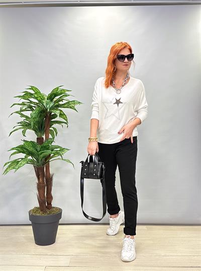 6711 İTALYAN FULL LİKRALI PANTOLON SİYAH(38-46 BEDEN ARALIĞINA UYUMLUDUR)