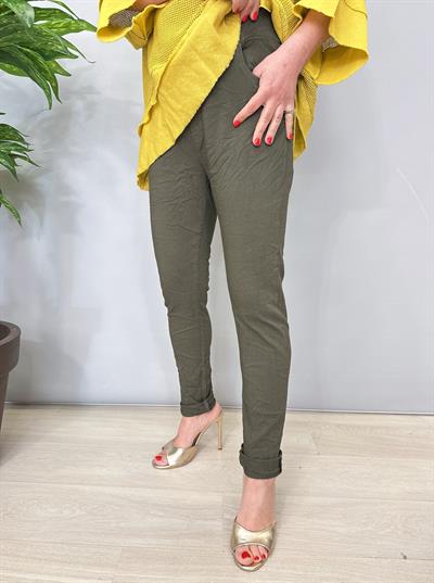 7005 Italyan Pantolon Haki