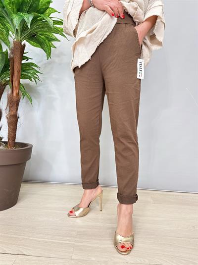 7005 Italyan Pantolon Kahve 