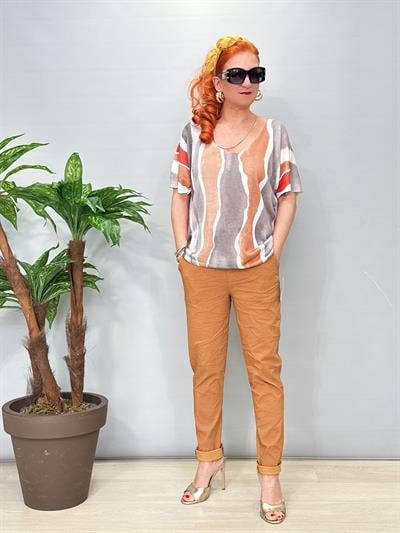 7005 Italyan Pantolon Tarçın 