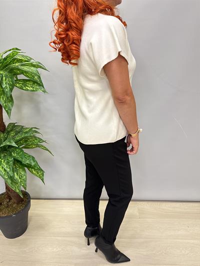 7088 Italyan Triko Yelek - Bluz Taş