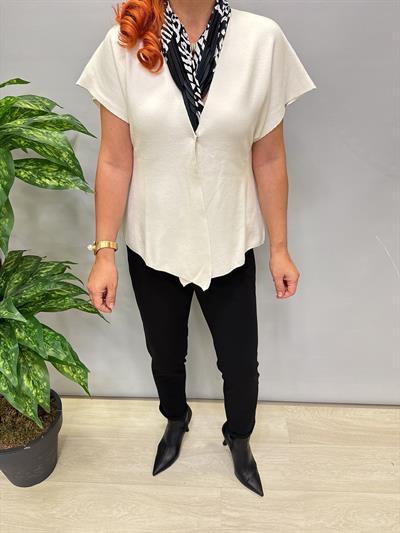 7088 Italyan Triko Yelek - Bluz Taş