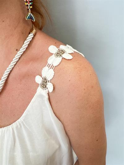 7730 Italyan Astarı Esnek Bluz Taş