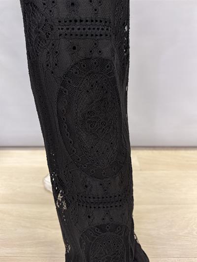 7782 FİSTO DETAY İÇ ASTARLI PANTOLON SİYAH