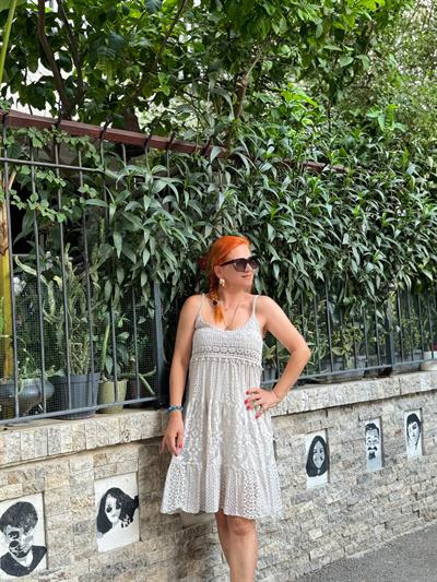 8030 PREMIUM İTHAL DANTEL ELBİSE 36/42 BEDENE UYUMLUDUR TAŞ boyum 1.64