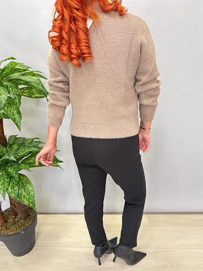 8059 Angora Hırka/Ceket Vizon