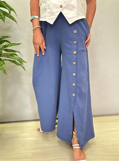 8065 Pamuklu Pantolon Mavi