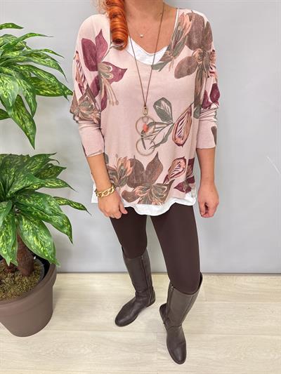 8522 Italyan Bluz (KOLYE HEDİYELİ)