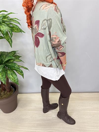 8522 Italyan Bluz (KOLYE HEDİYELİ)