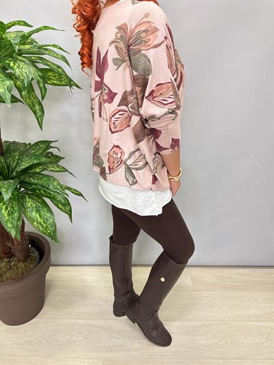 8522 Italyan Bluz (KOLYE HEDİYELİ)