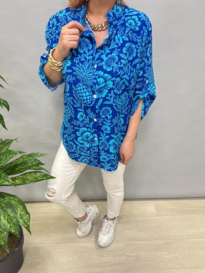 MNS 8790 PAMUKLU VİSKON BLUZ