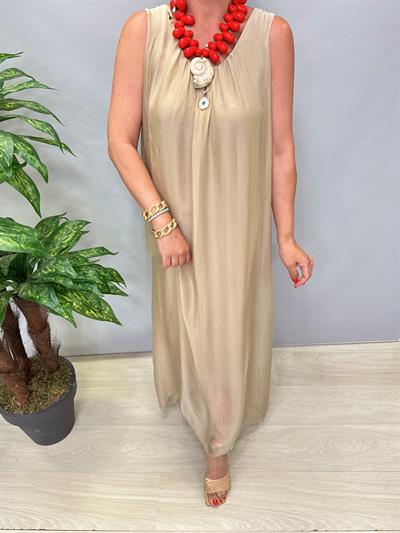 8824 Italyan İpek Elbise Bal Köpüğü