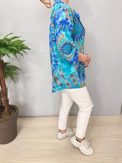 8826 Pamuklu Viskon Gömlek