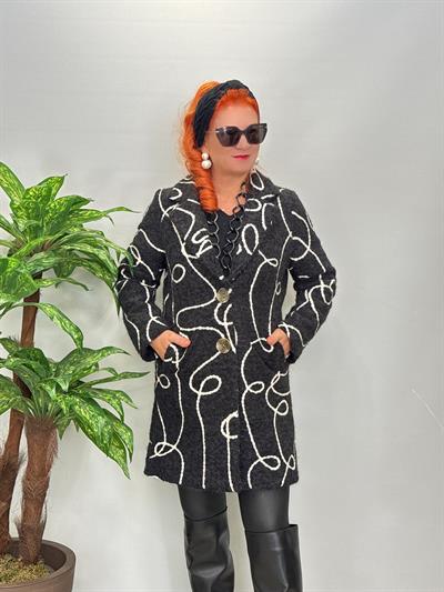 8850 Astarlı Kaban Siyah