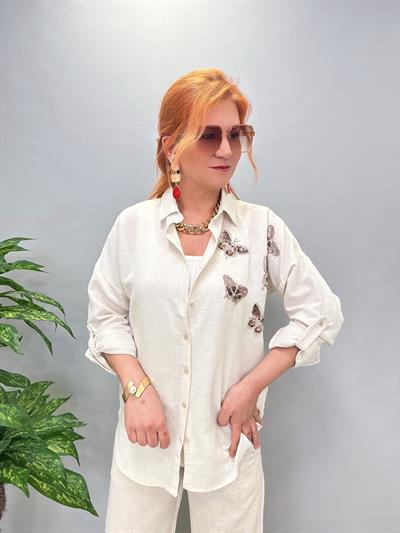 8860 PAMUKLU GÖMLEK TAŞ