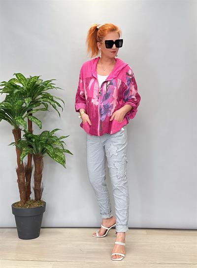 MNS 8877 İTALYAN YILDIZ DETAY PANTOLON GRİ