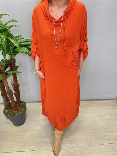 9070 PAMUKLU ELBİSE TARÇIN 