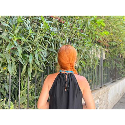 90939 PREMIUM İTALYAN İPEK TASARIM ELBİSE SİYAH 36/44 BEDEN UYUMLUDUR  boyum 1.64