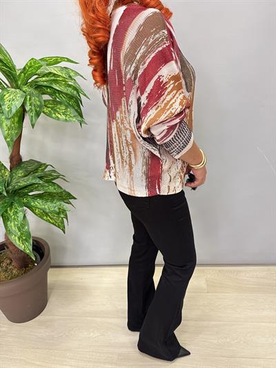 9554 Dijital Baskı Merserize bluz 5