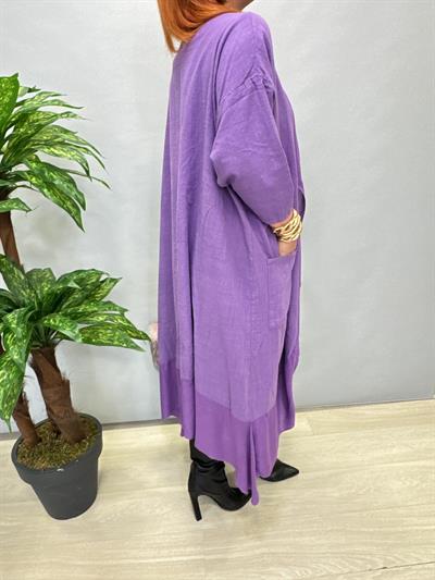 MNS 9780 SONSUZLUK TASARIM BLUZ MOR