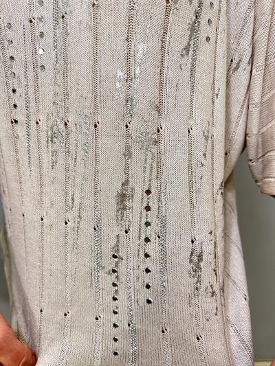 9966 Italyan Triko Bluz Taş