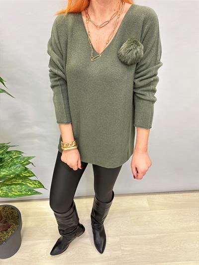 ANG MNS 2095 EKSTRA YUMUŞAK ANGORA TRİKO YEŞİL