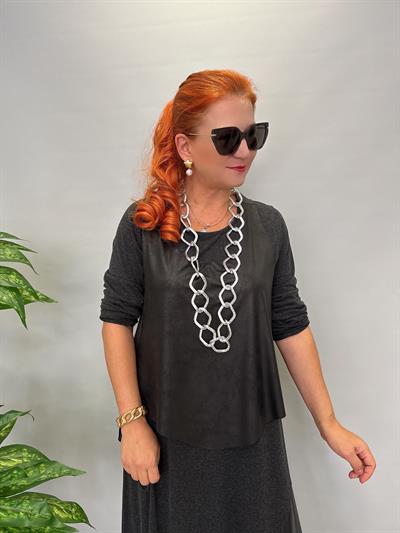 DR 5001 Deri yelek (ELBİSE DAHİL DEĞİLDİR)