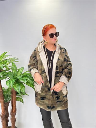 KBN 1831 Italyan Fermuarsız Çift Taraflı Özel Premium Doku İçi Kürklü Taş