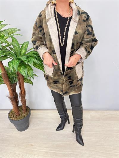 KBN 1831 Italyan Fermuarsız Çift Taraflı Özel Premium Doku İçi Kürklü Taş