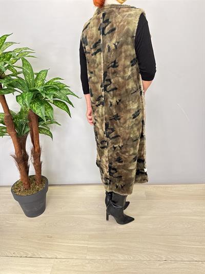 KBN 1832 Italyan Özel Premium Doku İçi Kürklü Taş Yelek