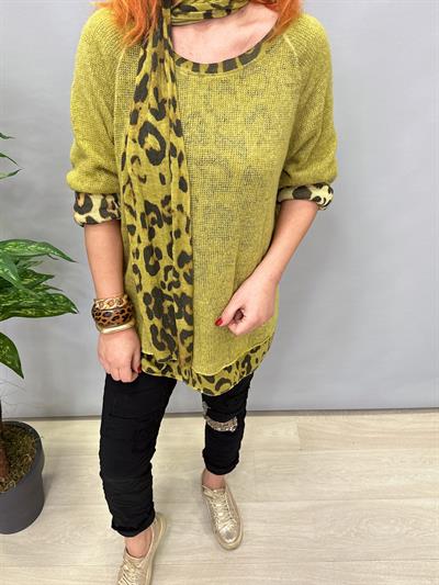 LPR MNS 0117 İTALYAN ŞAL DETAY ASTARLI TRİKO AÇIK YEŞİL  48 BEDENE KADAR UYUMLU (TAKIM DEĞİLDİR)