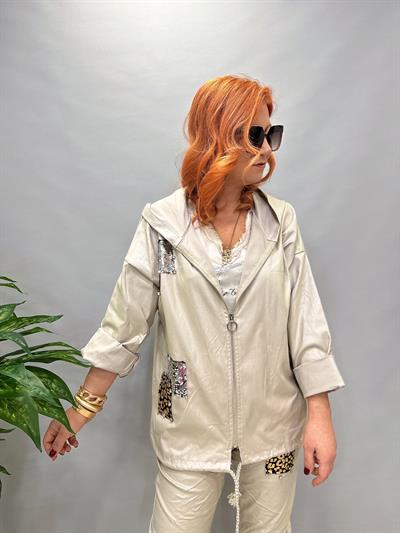 MNS 01017 İTALYAN PAYET DETAY DERİ CEKET TAŞ 38/46 ARASI UYGUNDUR