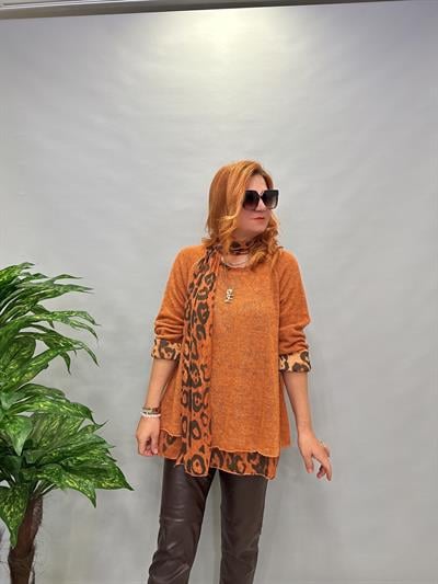 LPR MNS 0117 İTALYAN ŞAL DETAY ASTARLI TRİKO TARÇIN  48 BEDENE KADAR UYUMLU