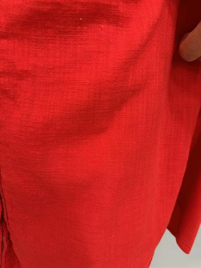 MNS 0330 PAYET  DETAY  PAMUKLU GÖMLEK  46 BEDENE KADAR  UYUMLUDUR  KIRMIZI