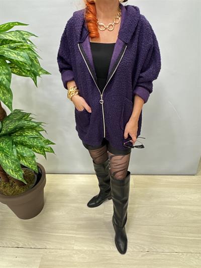 MNS 0814 İTALYAN BUKLET KABAN MOR 