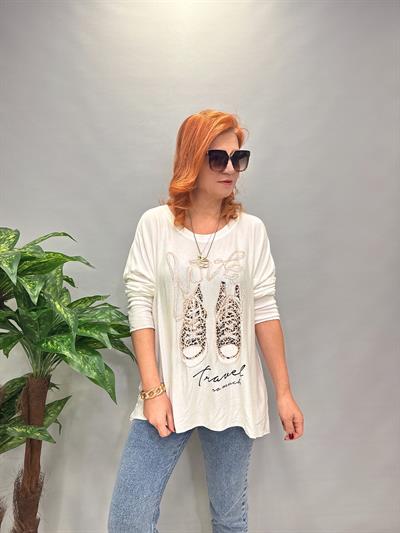 MNS 1456 İTALYAN YUMUŞAK TRİKO EKRU 40/48 BEDENARASI UYGUNDUR