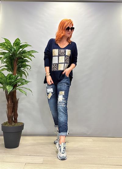 MNS 21585 İTALYAN PAYET DETAY PANTOLON 42/50 BEDEN ARASI UYGUNDUR