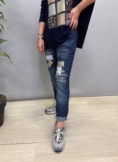 MNS 21585 İTALYAN PAYET DETAY PANTOLON 42/50 BEDEN ARASI UYGUNDUR