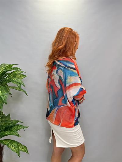 MNS 2522 İTALYAN EBRULİ MERSERİZE  TURUNCU